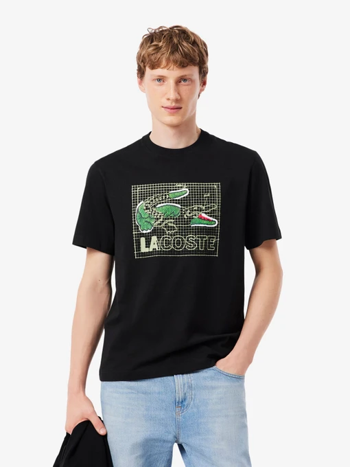 Бавовняна Чоловіча Футболка Lacoste