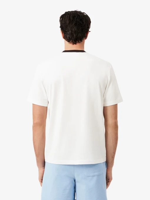 Бавовняна Чоловіча Футболка Lacoste фото 3
