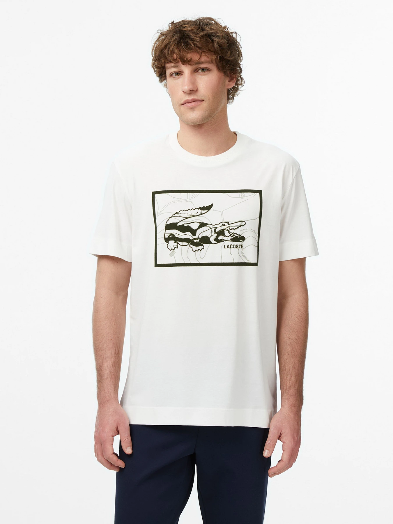 Футболки і поло Lacoste модель TH262070V Футболки і поло Lacoste модель TH262070V Фото