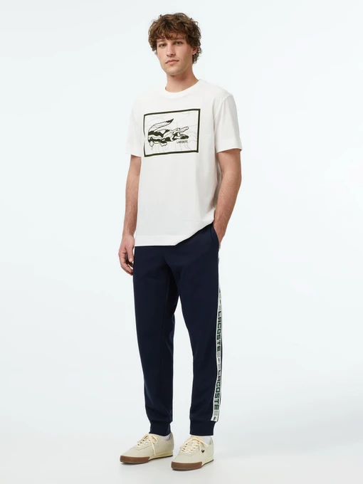 Бавовняна Чоловіча Футболка Lacoste фото 3