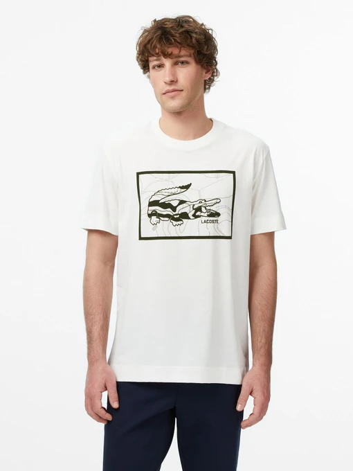 Бавовняна Чоловіча Футболка Lacoste