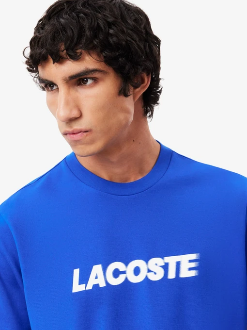 Бавовняна Чоловіча Футболка Lacoste фото 2