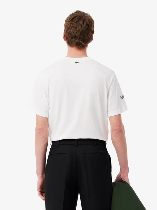 Бавовняна Чоловіча Футболка Lacoste фото 3