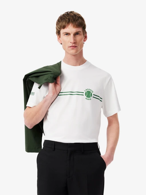 Бавовняна Чоловіча Футболка Lacoste