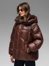 Куртки та дублянки VIVA WEAR 2605 модель 2605-Brown Фото