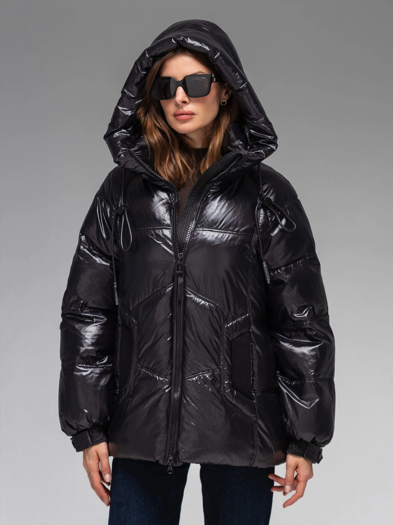 Куртки та дублянки VIVA WEAR 2605 модель 2605-black Куртки та дублянки VIVA WEAR 2605 модель 2605-black Фото