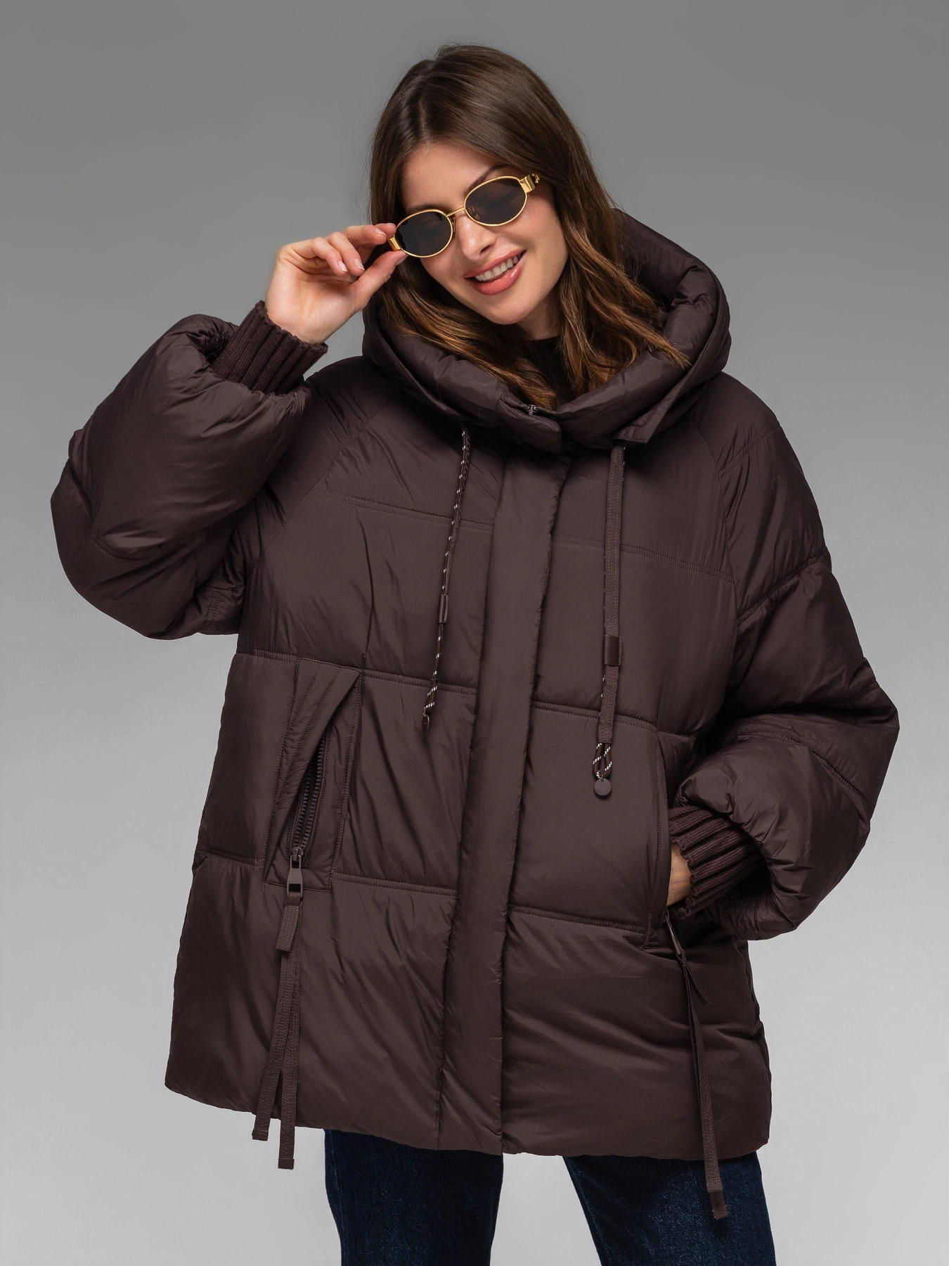 Куртки та дублянки VIVA WEAR 262468 модель 262468 -chocolate Фото