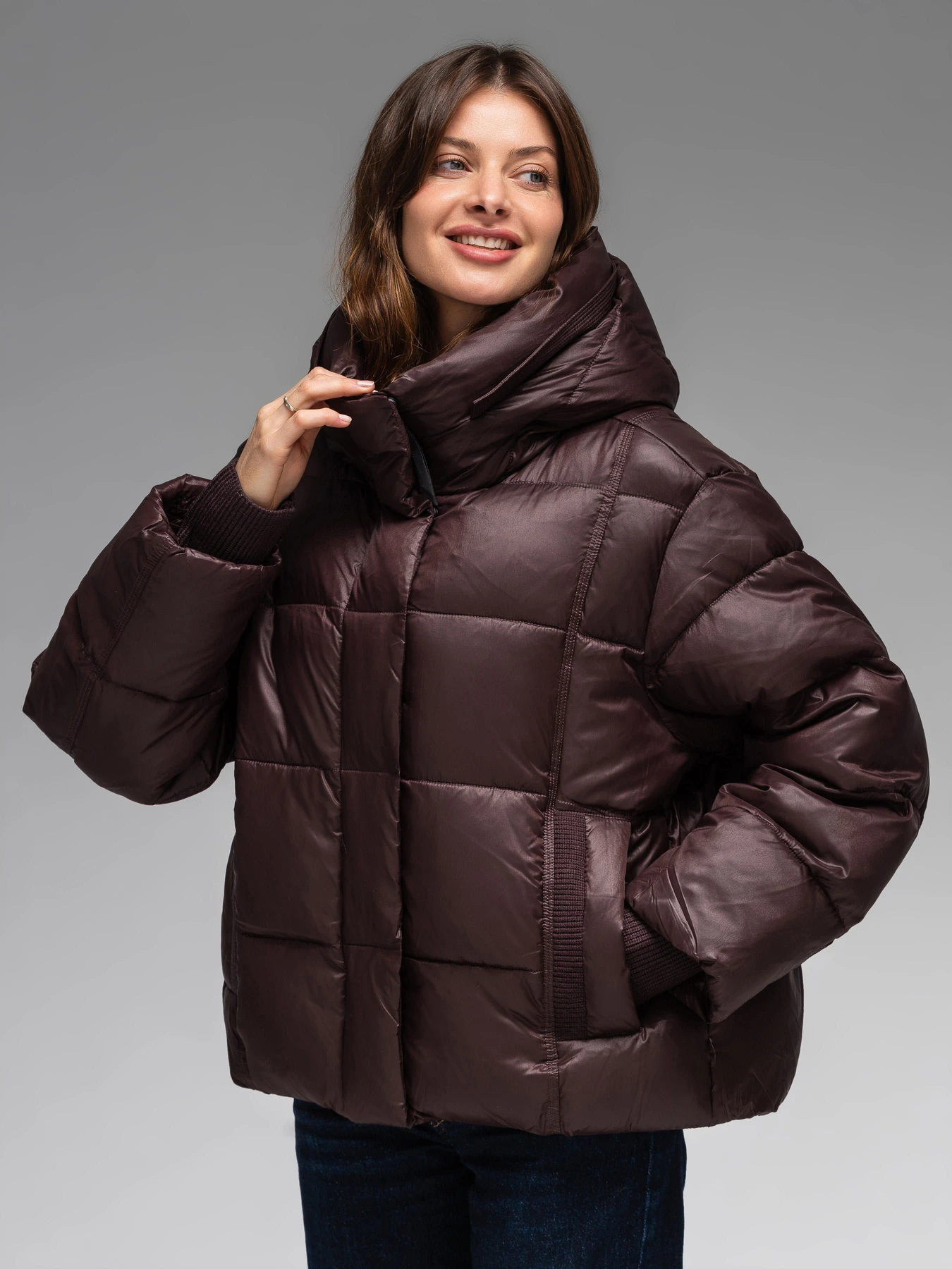 Куртки та дублянки VIVA WEAR A2673 модель A2673-brown Фото