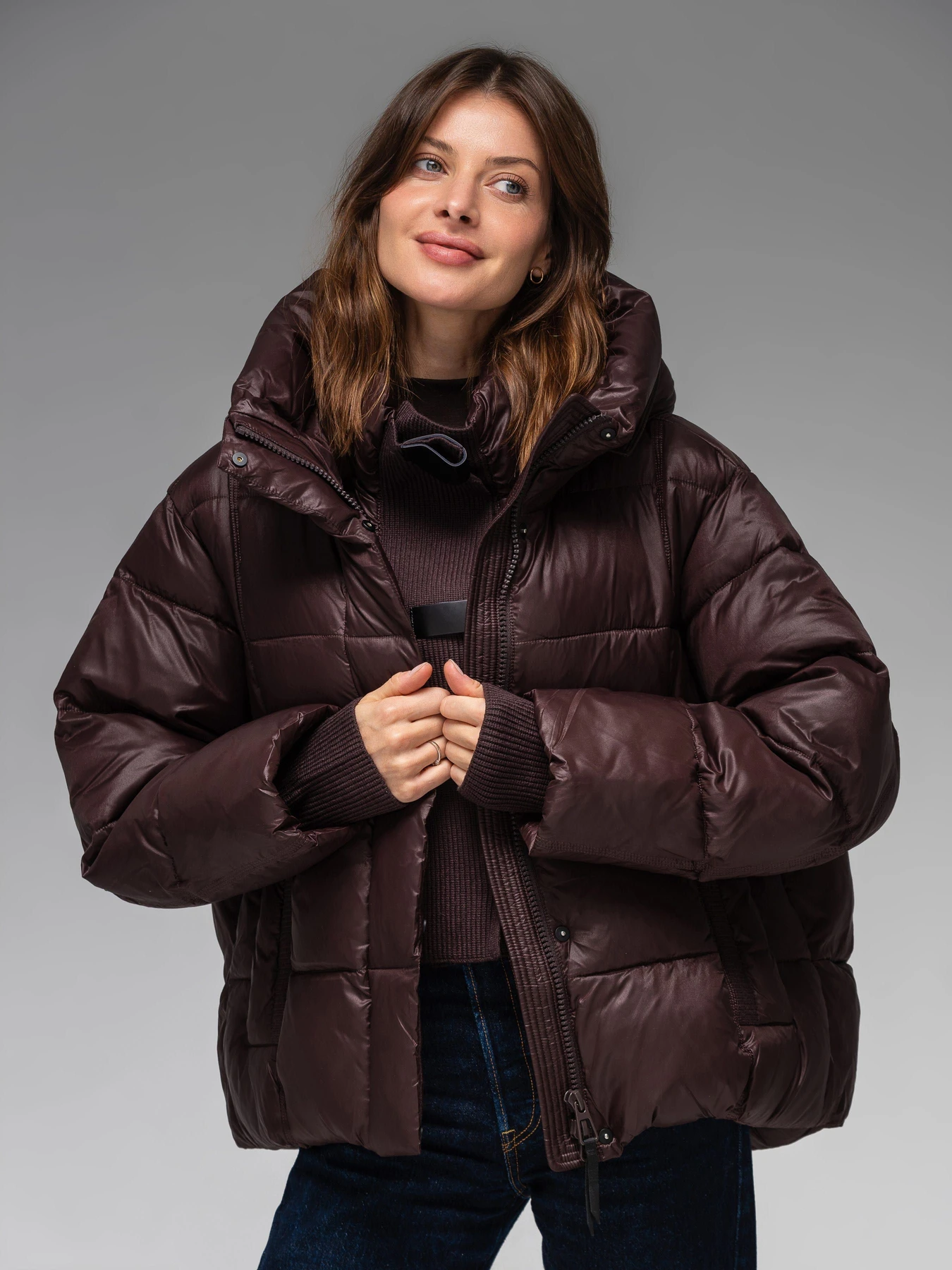 Куртки та дублянки VIVA WEAR A2673 модель A2673-brown Фото
