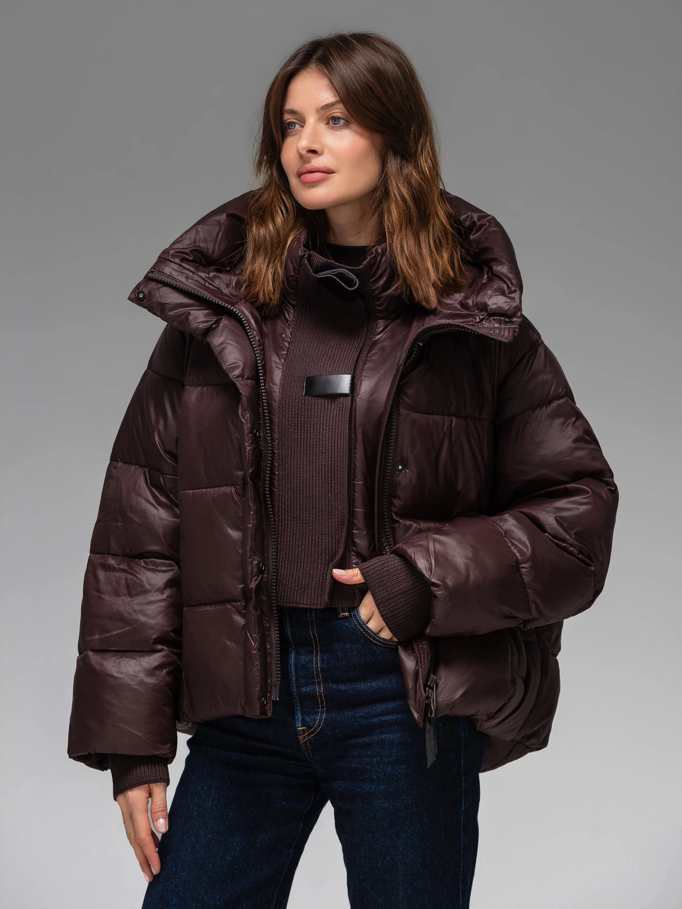Куртки та дублянки VIVA WEAR A2673 модель A2673-brown Фото