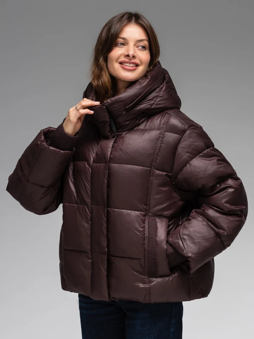 Жіноча Зимова куртка VIVA WEAR A2673 фото 2