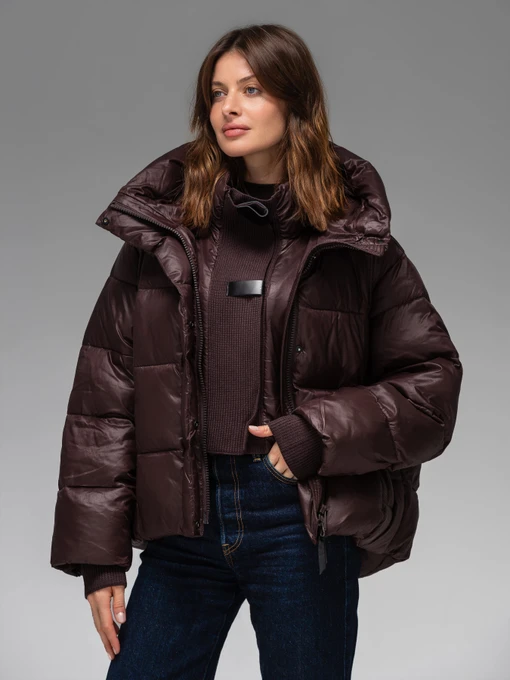 Куртки та дублянки VIVA WEAR A2673 модель A2673-brown Фото