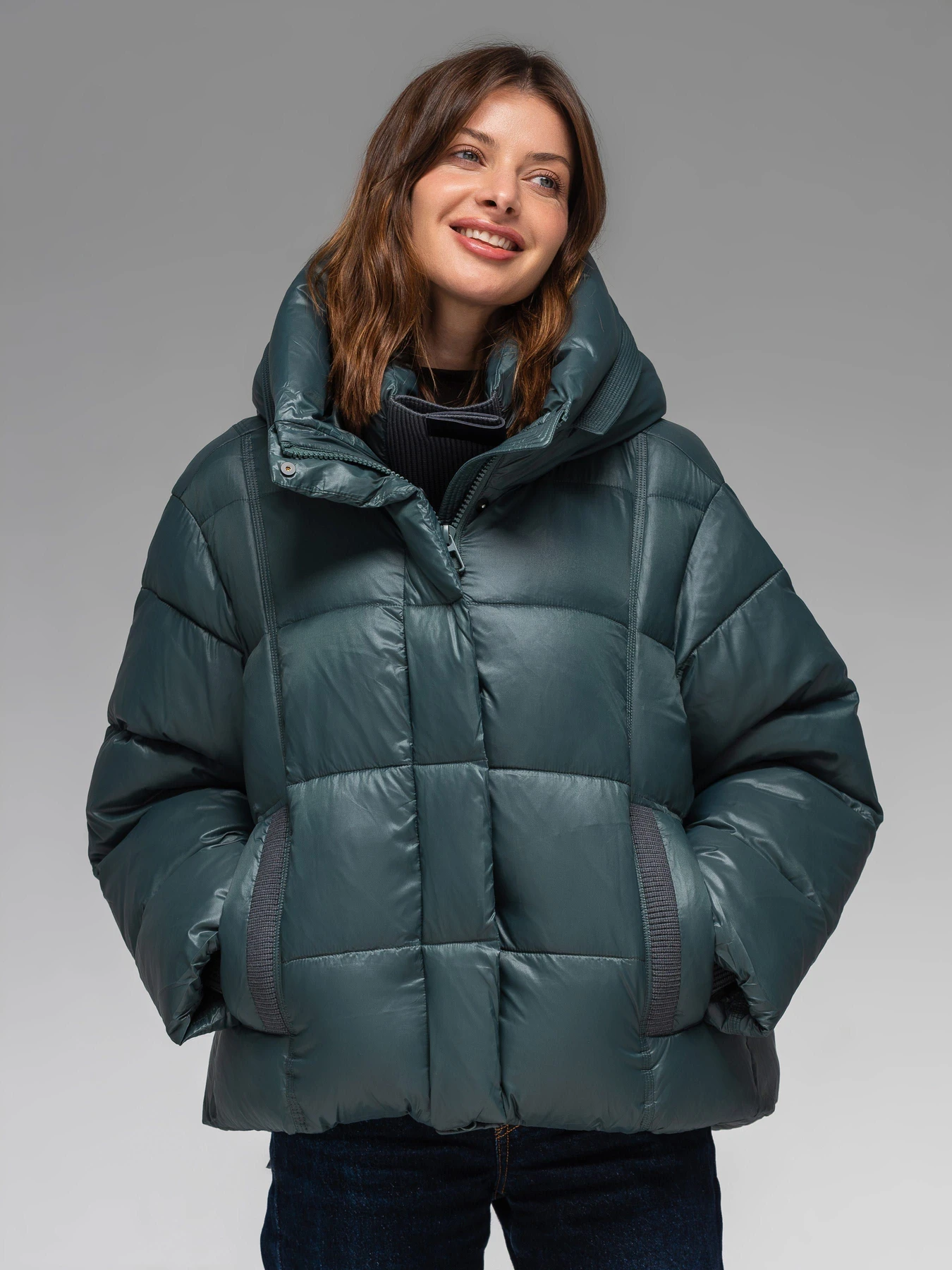 Куртки та дублянки VIVA WEAR A2673 модель A2673-green Куртки та дублянки VIVA WEAR A2673 модель A2673-green Фото