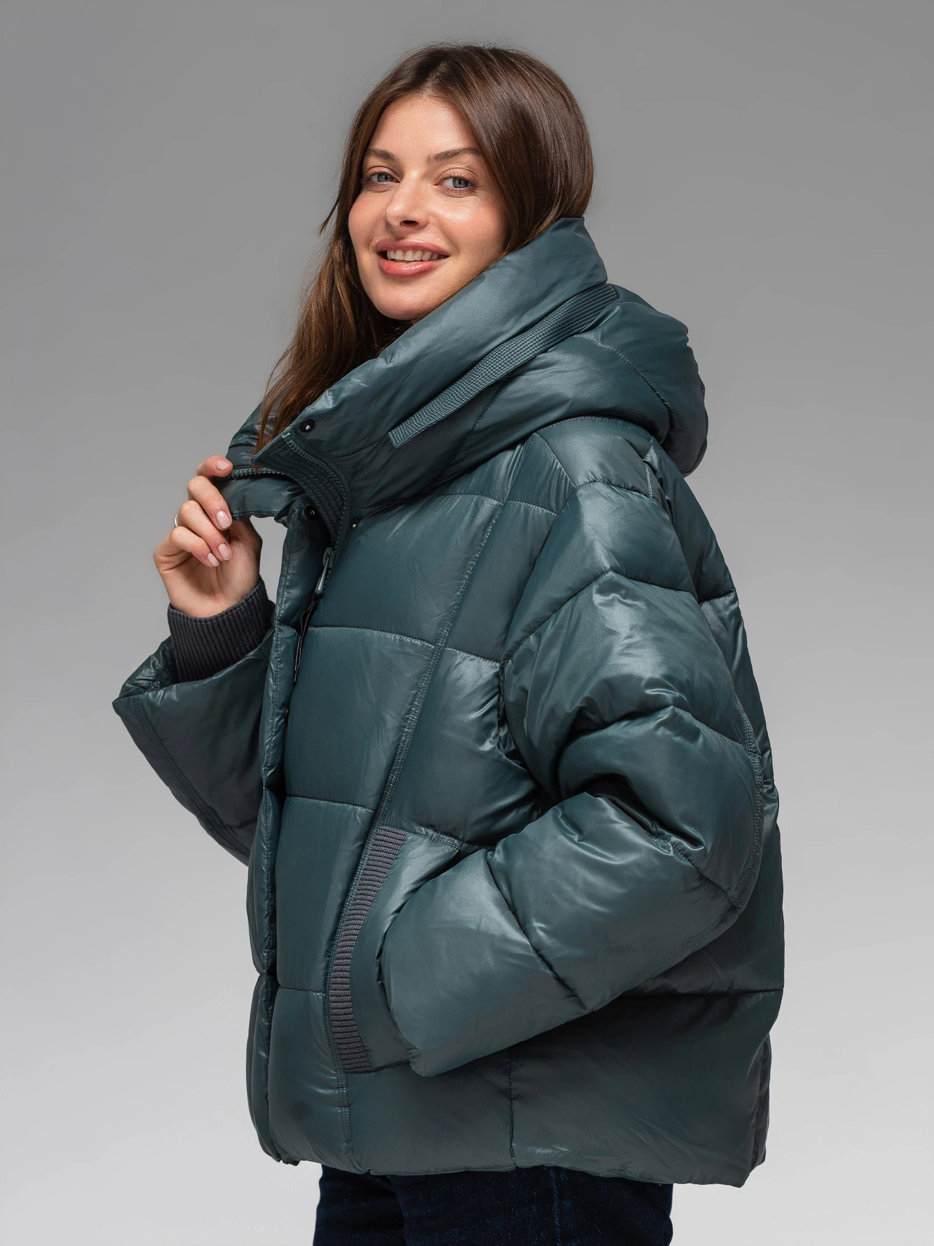 Куртки та дублянки VIVA WEAR A2673 модель A2673-green Куртки та дублянки VIVA WEAR A2673 модель A2673-green Фото