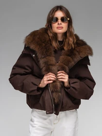 Куртки та дублянки VIVA WEAR 8829 модель 8829-brown Фото