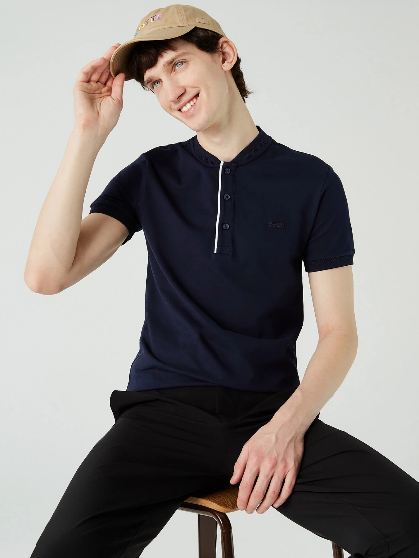 Футболки і поло Lacoste модель PH020202L Футболки і поло Lacoste модель PH020202L Фото
