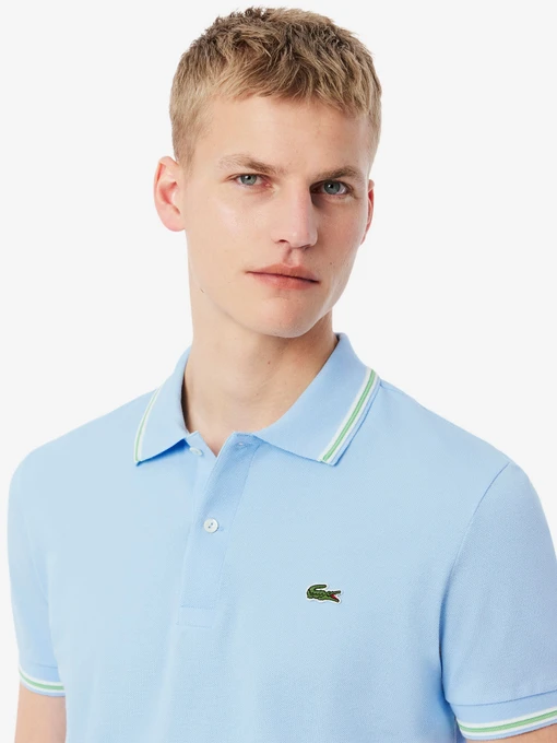 Бавовняне Чоловіче Поло Lacoste фото 2