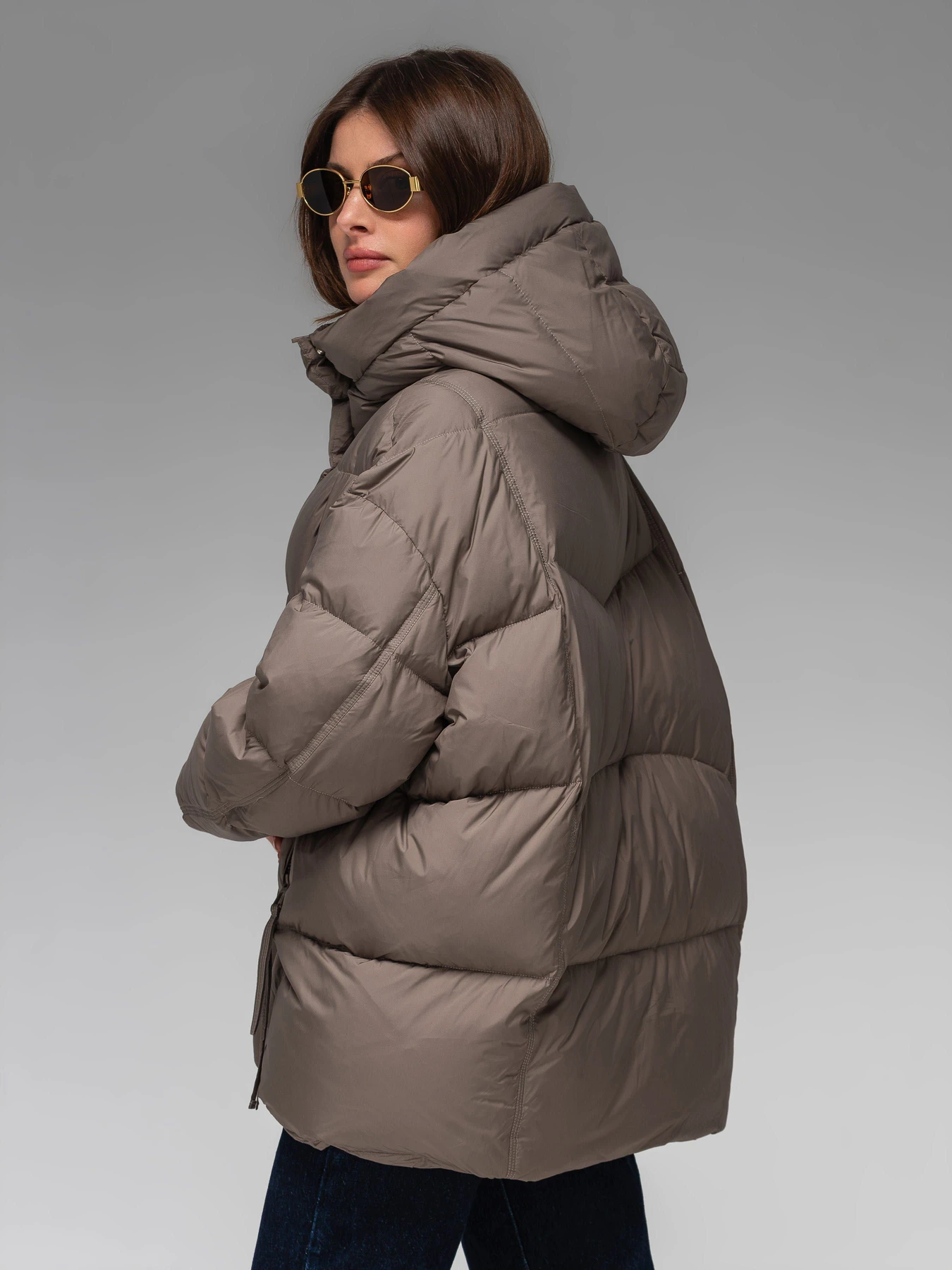 Куртки та дублянки VIVA WEAR A2652 модель A2652-beige Куртки та дублянки VIVA WEAR A2652 модель A2652-beige Фото