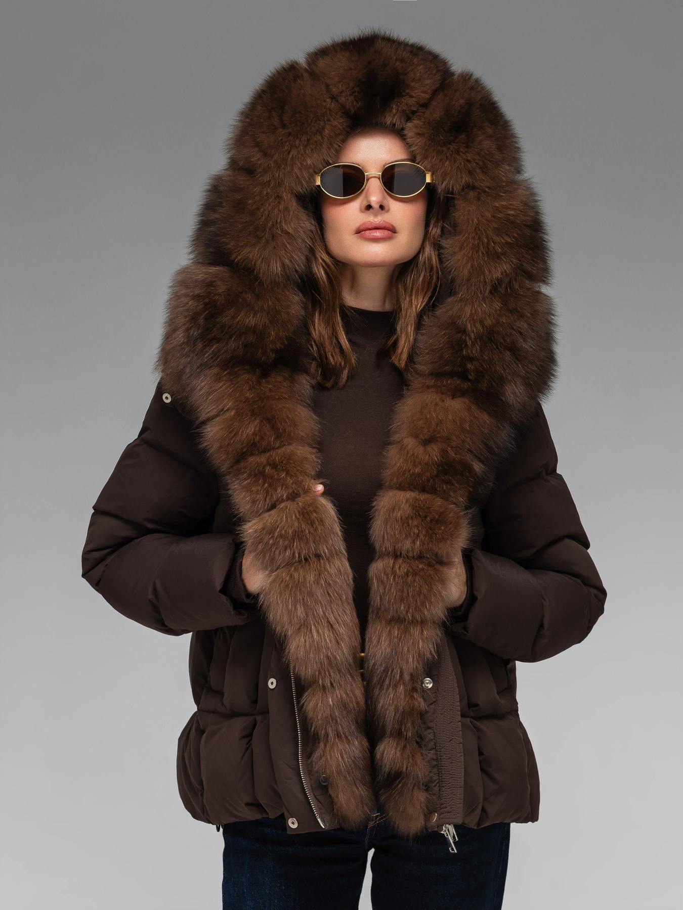 Куртки та дублянки VIVA WEAR 8826 модель 8826-brown Куртки та дублянки VIVA WEAR 8826 модель 8826-brown Фото