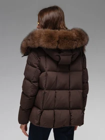 Куртки та дублянки VIVA WEAR 8826 модель 8826-brown Фото