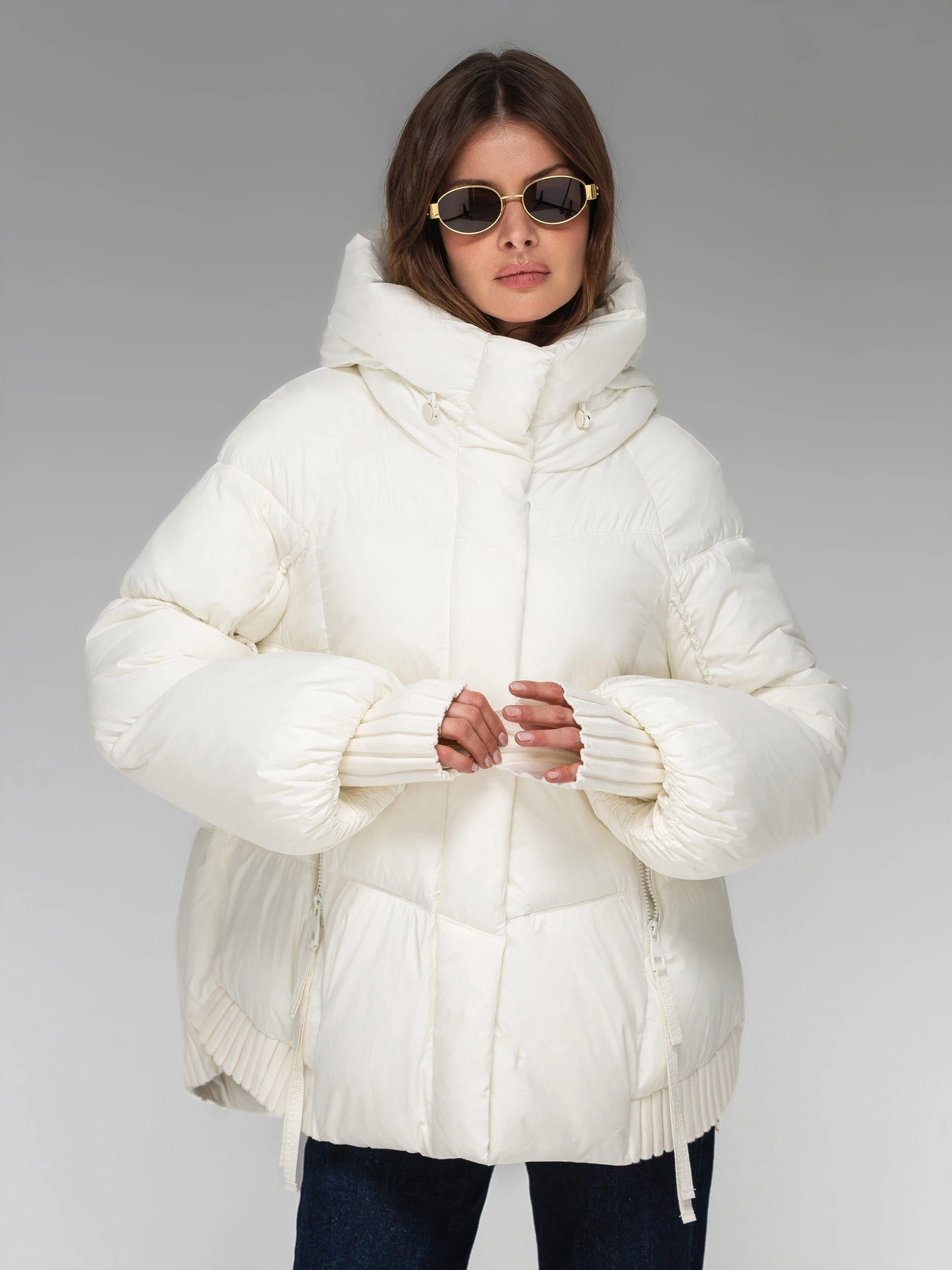 Куртки та дублянки VIVA WEAR 3575 модель 3575-milky Фото