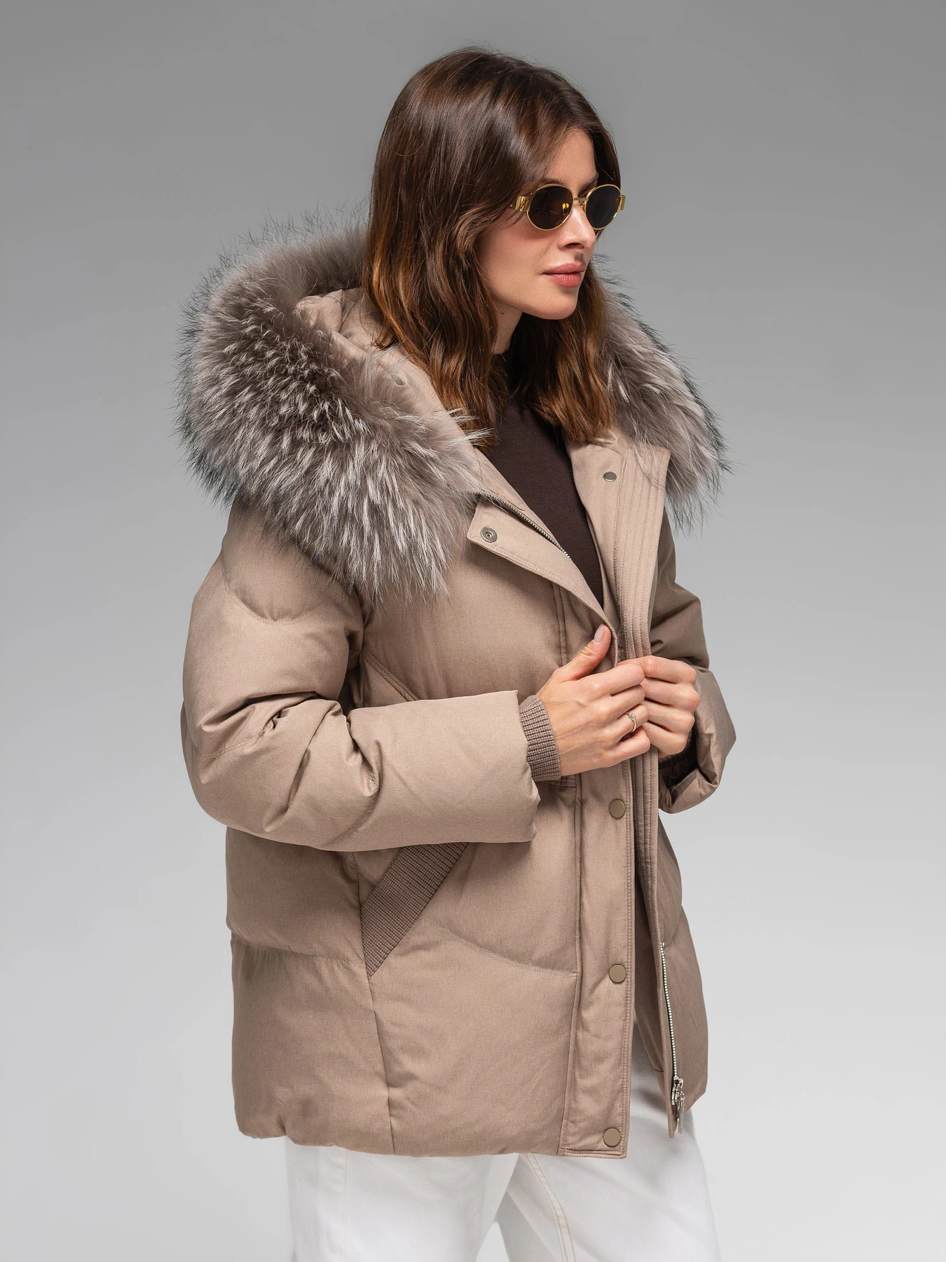 Куртки та дублянки Vo-Tarun 093 модель 093 -beige Куртки та дублянки Vo-Tarun 093 модель 093 -beige Фото