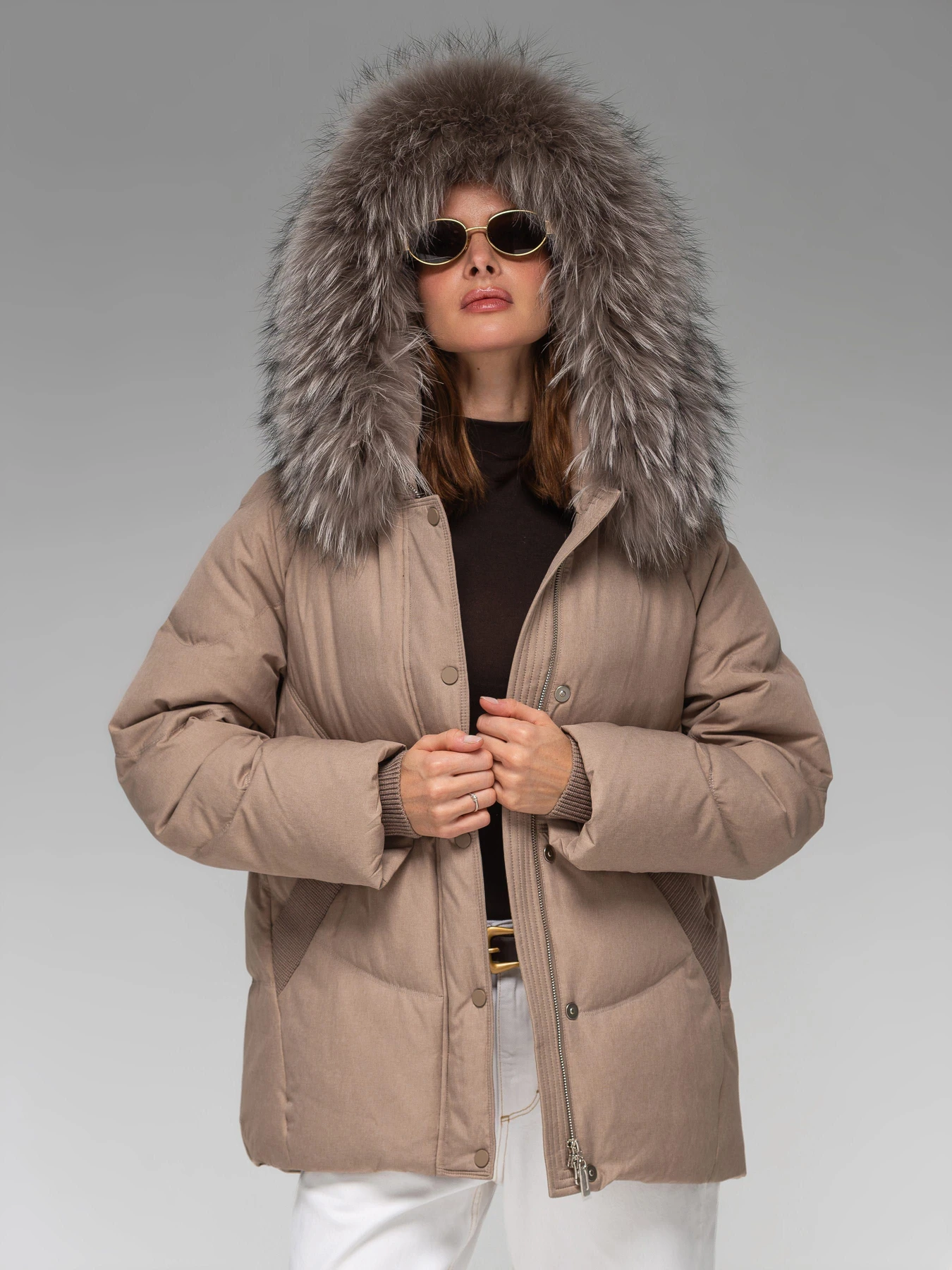 Куртки та дублянки Vo-Tarun 093 модель 093 -beige Куртки та дублянки Vo-Tarun 093 модель 093 -beige Фото