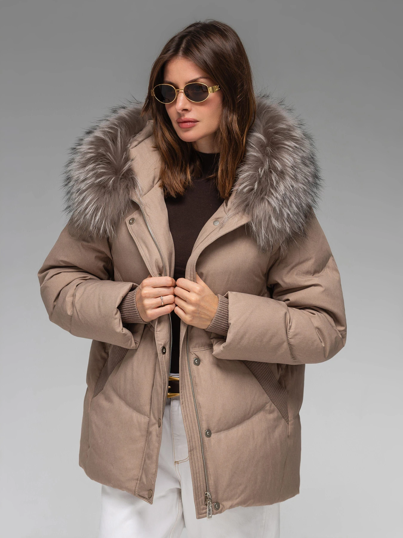 Куртки та дублянки Vo-Tarun 093 модель 093 -beige Куртки та дублянки Vo-Tarun 093 модель 093 -beige Фото