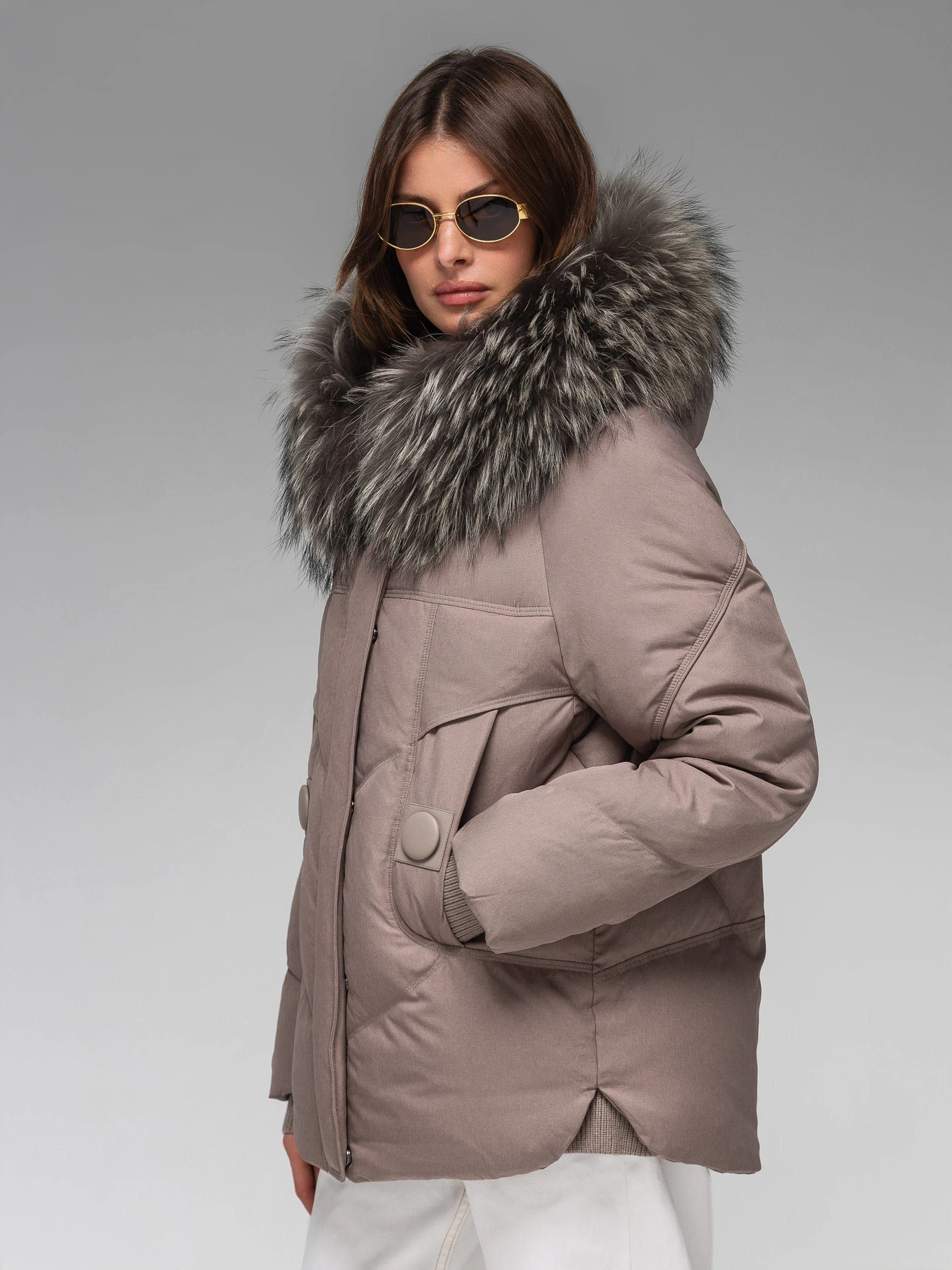 Куртки та дублянки Vo-Tarun 221 модель 221-beige Куртки та дублянки Vo-Tarun 221 модель 221-beige Фото