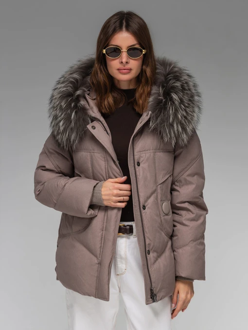 Куртки та дублянки Vo-Tarun 221 модель 221-beige Фото