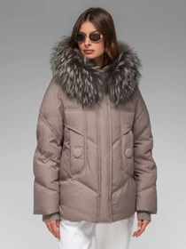 Куртки та дублянки Vo-Tarun 221 модель 221-beige Фото
