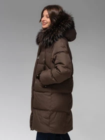 Куртки и дубленки Vo-Tarun 075 модель 075 -brown Фото