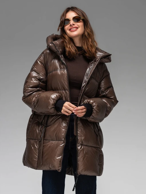 Куртки та дублянки VIVA WEAR 261071 модель 261071-brown Фото
