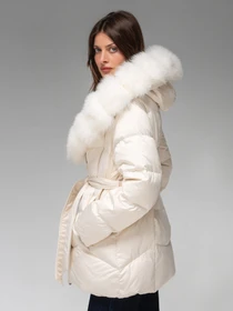 Куртки та дублянки VIVA WEAR 8160 модель 8160-milky Фото