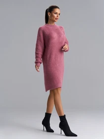 Платья ISSA Plus модель WN19-112_розовый Фото
