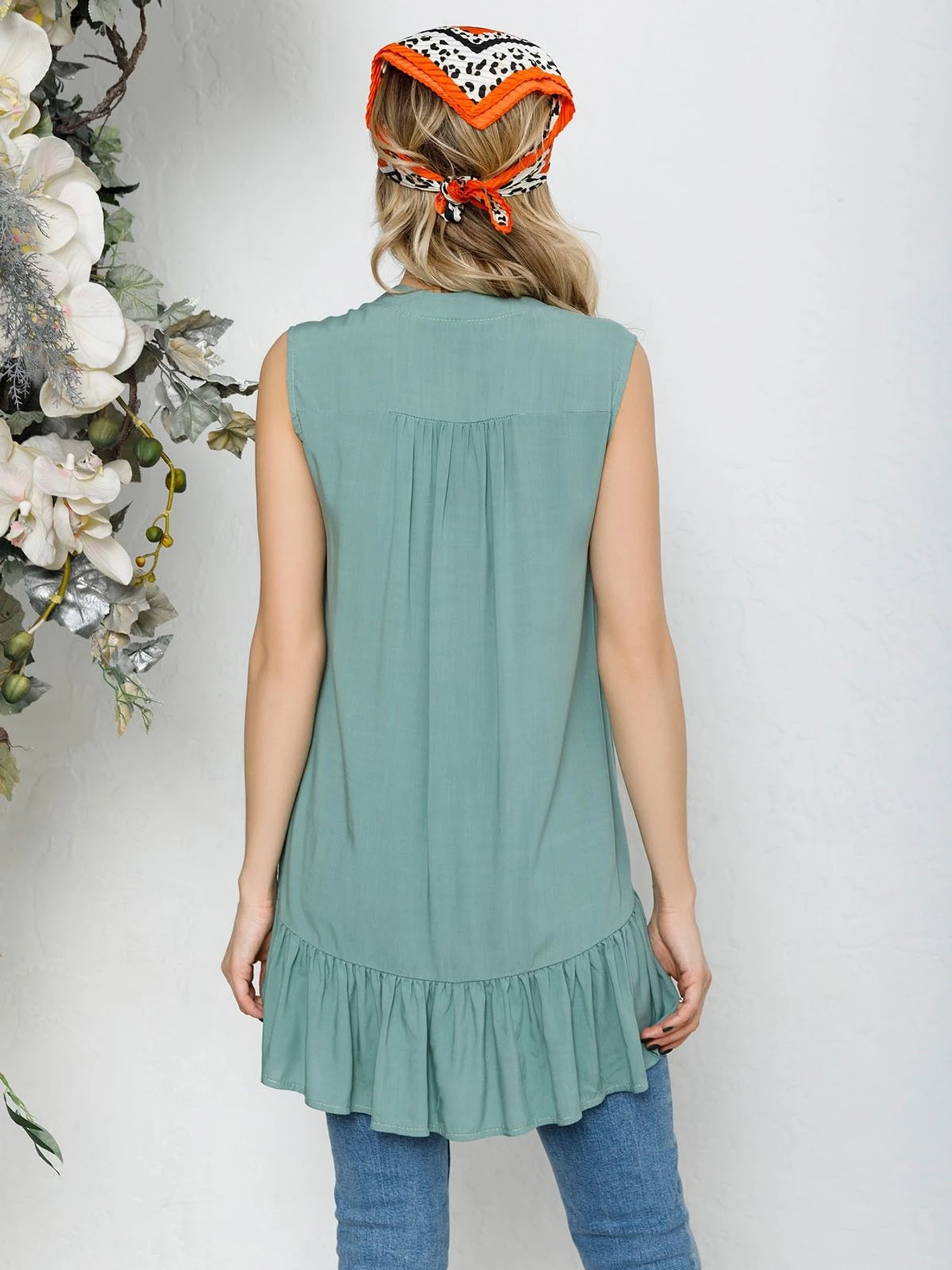 Сорочки ISSA Plus модель SA-203_mint Сорочки ISSA Plus модель SA-203_mint Фото