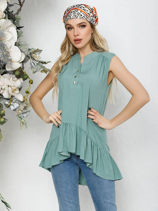 Сорочки ISSA Plus модель SA-203_mint Фото