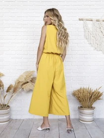 Комбинезоны ISSA Plus модель 11966_mustard Фото