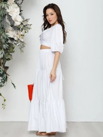 Костюмы ISSA Plus модель 12614_white Фото