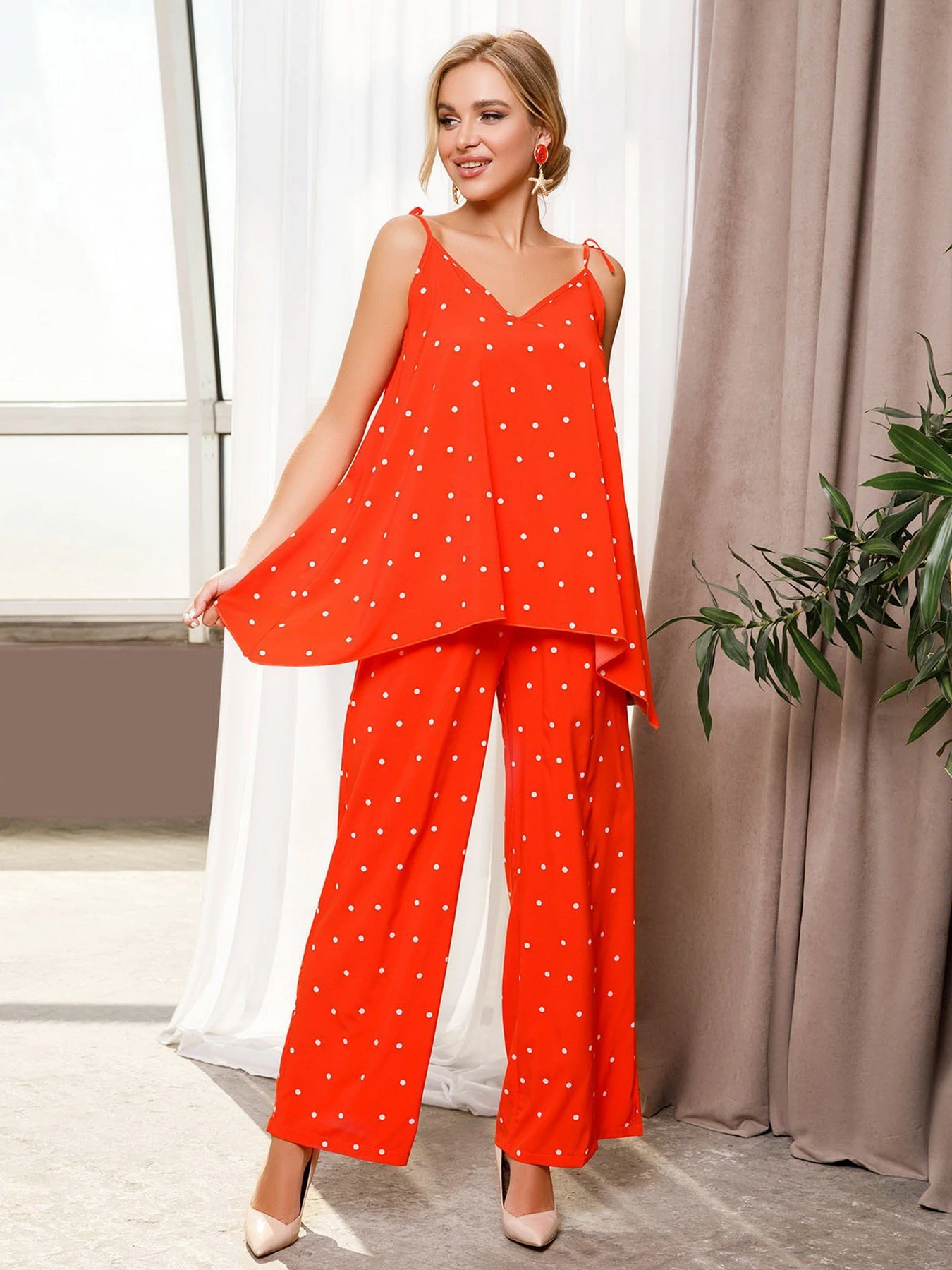 Костюмы ISSA Plus модель 12629_orange Костюмы ISSA Plus модель 12629_orange Фото