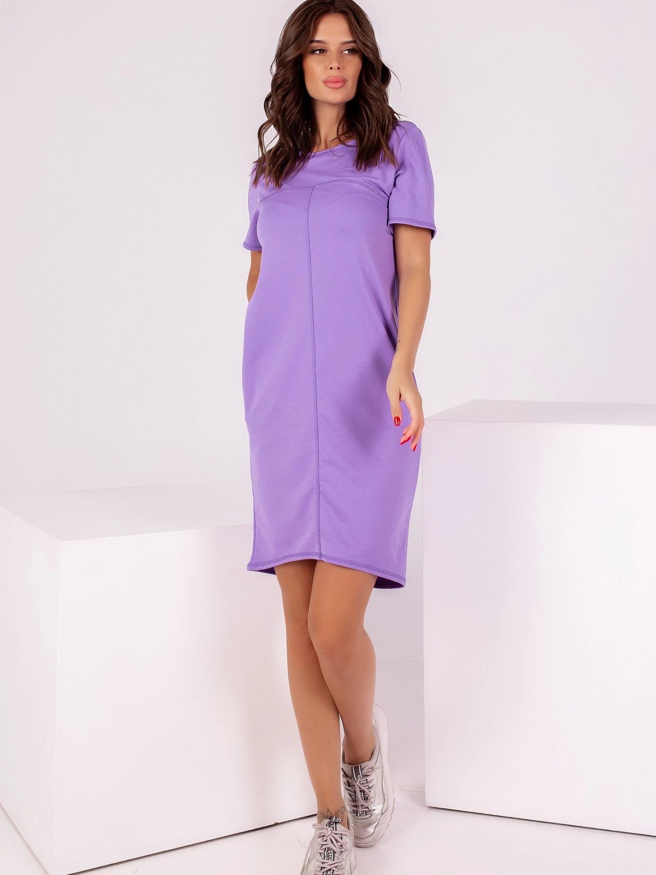 Платья ISSA Plus модель 10364_lilac Платья ISSA Plus модель 10364_lilac Фото