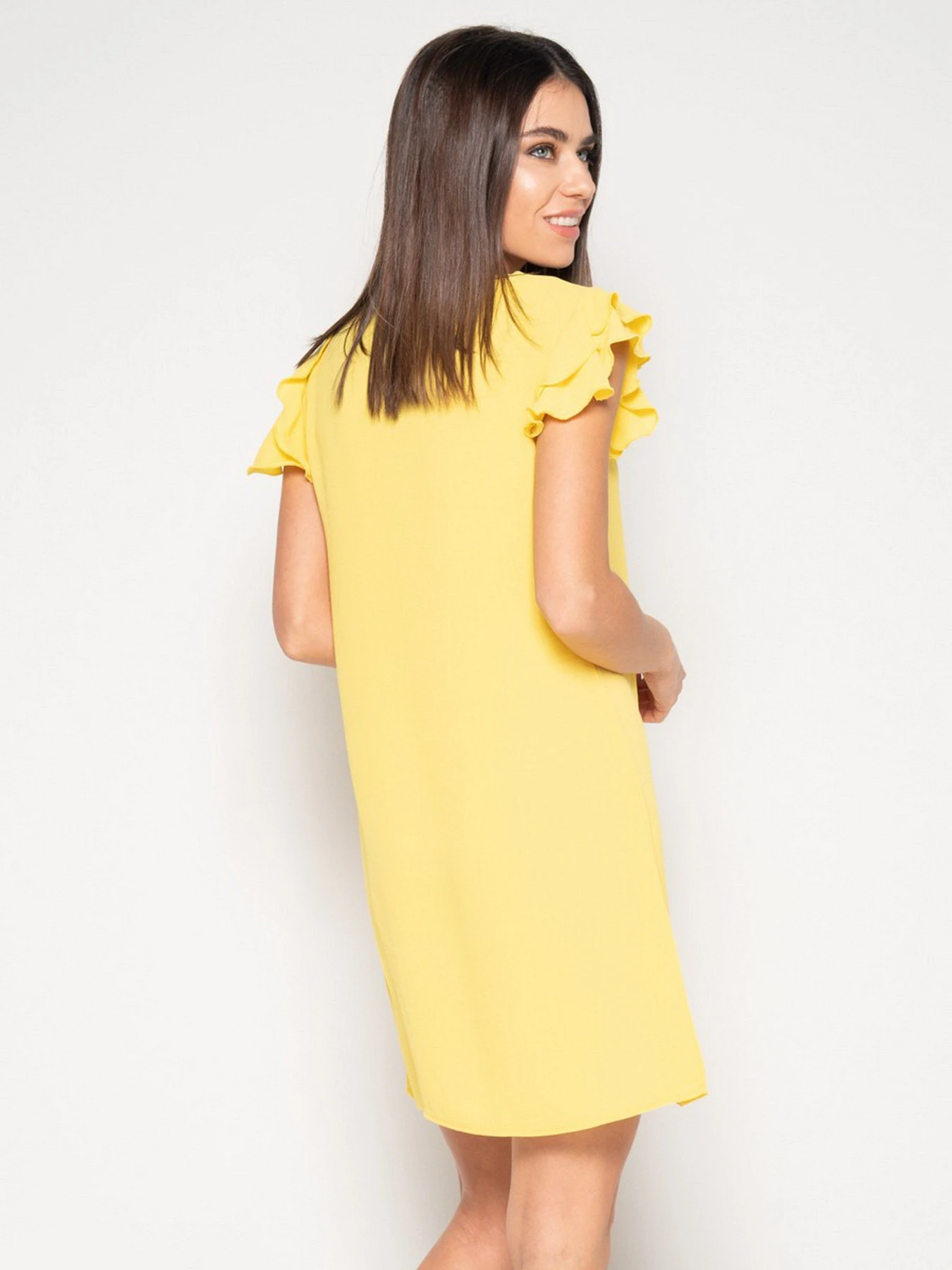 Платья ISSA Plus модель 10403_yellow Фото