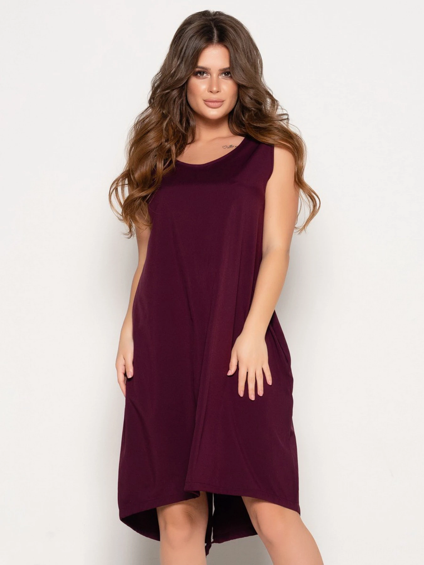Сукні ISSA Plus модель 10805_purple Сукні ISSA Plus модель 10805_purple Фото