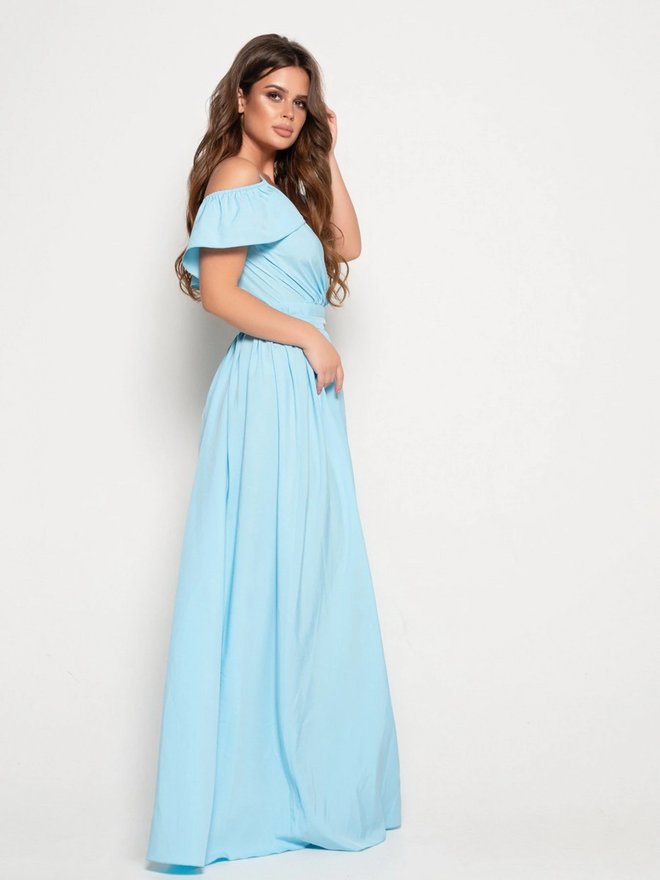 Платья ISSA Plus модель 10816_blue Платья ISSA Plus модель 10816_blue Фото