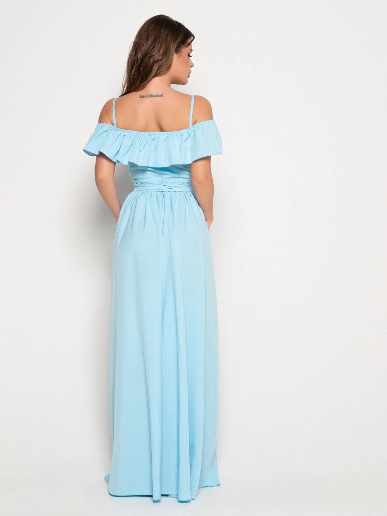 Платья ISSA Plus модель 10816_blue Платья ISSA Plus модель 10816_blue Фото