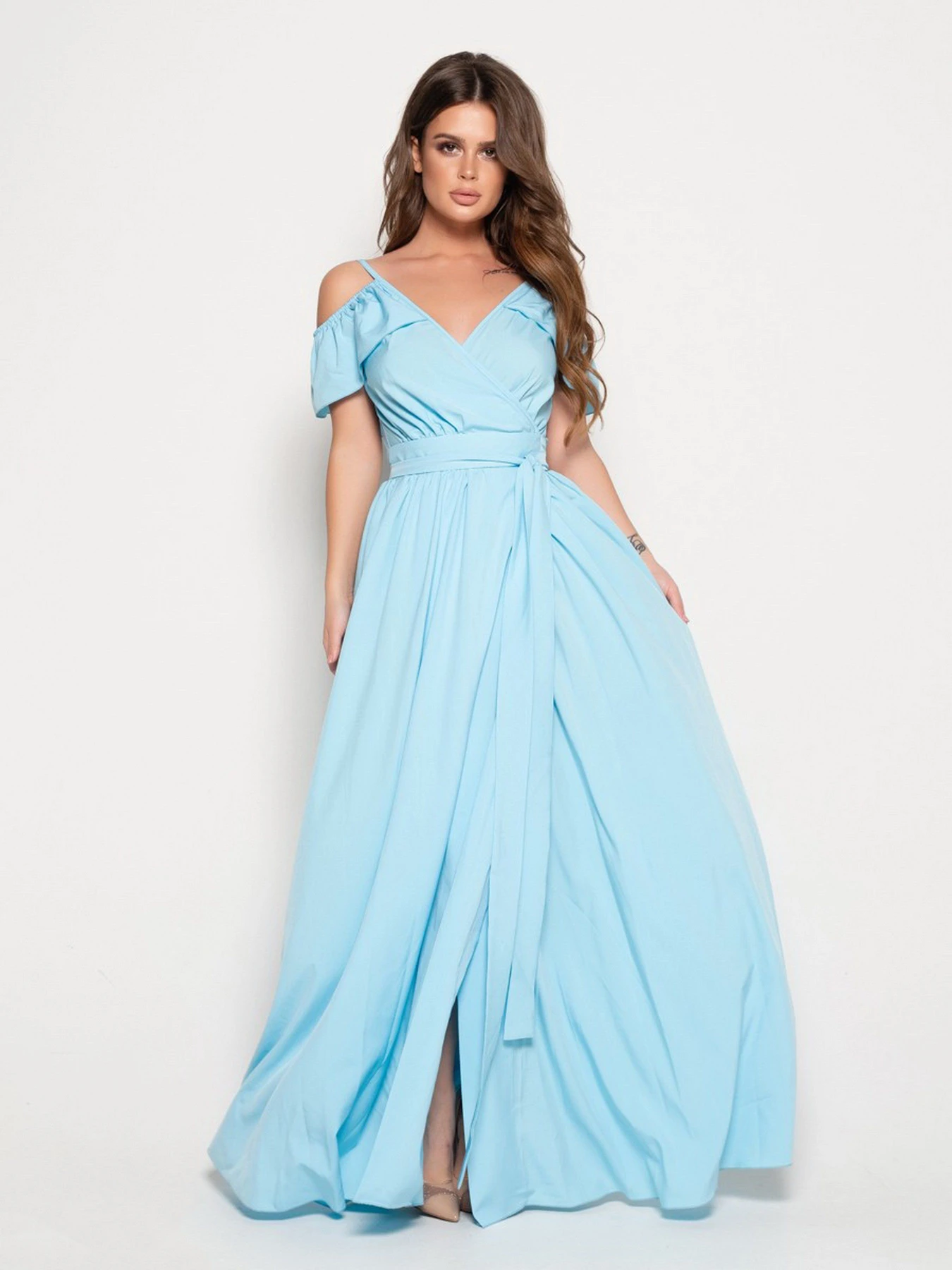 Платья ISSA Plus модель 10816_blue Платья ISSA Plus модель 10816_blue Фото