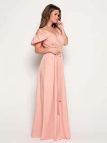 Платья ISSA Plus модель 10816_peach Фото