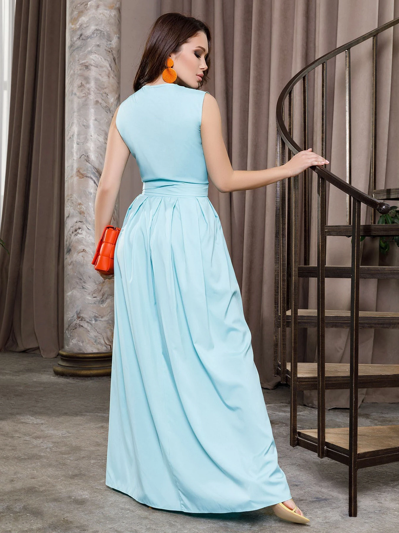 Сукні ISSA Plus модель 10909_mint Сукні ISSA Plus модель 10909_mint Фото