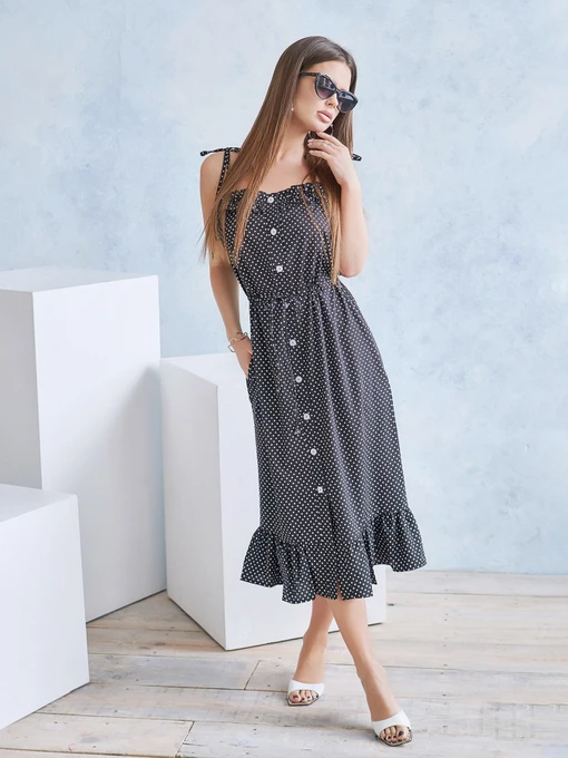 Платья ISSA Plus модель 11707_black Фото
