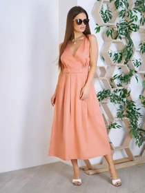 Платья ISSA Plus модель 11757_pink Фото